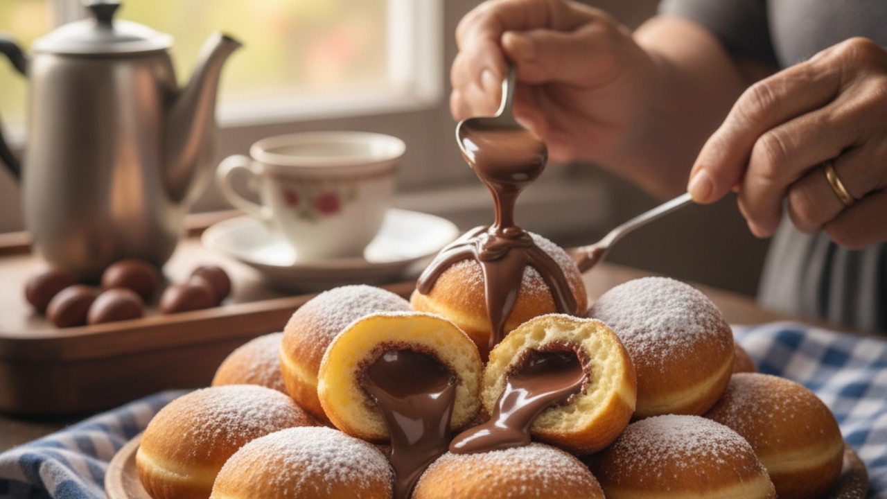 Bolinho de Chuva Recheado Viral de Vó: O Segredo que Recheia a Nostalgia