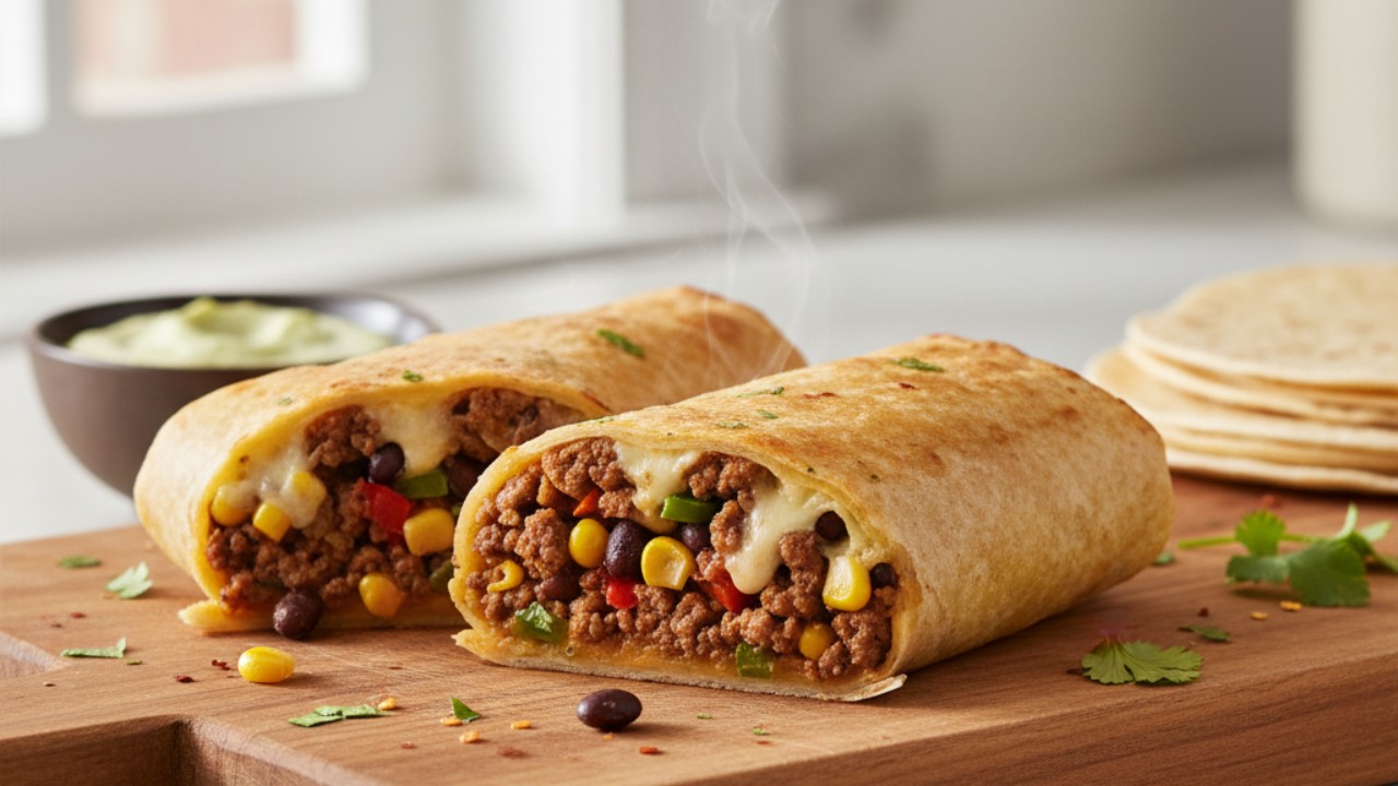 Wrap de Carne Moída Viral: A Receita Rápida que Bombou no Instagram e TikTok