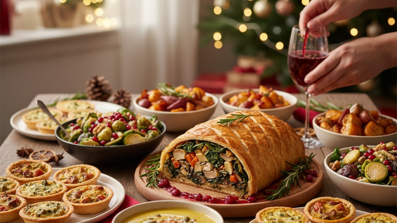 Ceia Sem Complicação: Receitas Vegetarianas de Natal Fáceis e Deliciosas para 2025