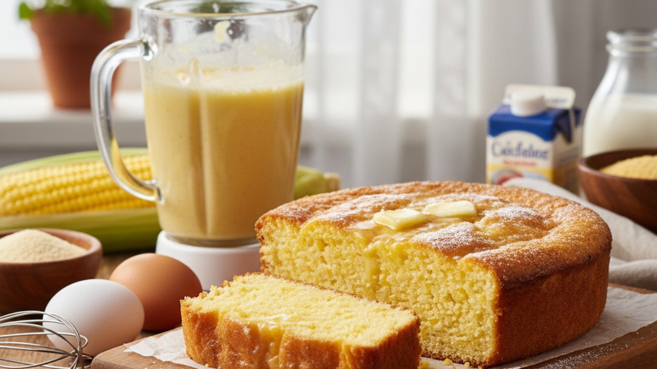 Bolo de Fubá Cremoso Simples: Receita Rápida de Liquidificador