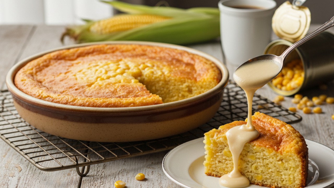 Bolo de Milho Cremoso de Lata: A Receita Mais Fácil e Perfeita para o seu Café