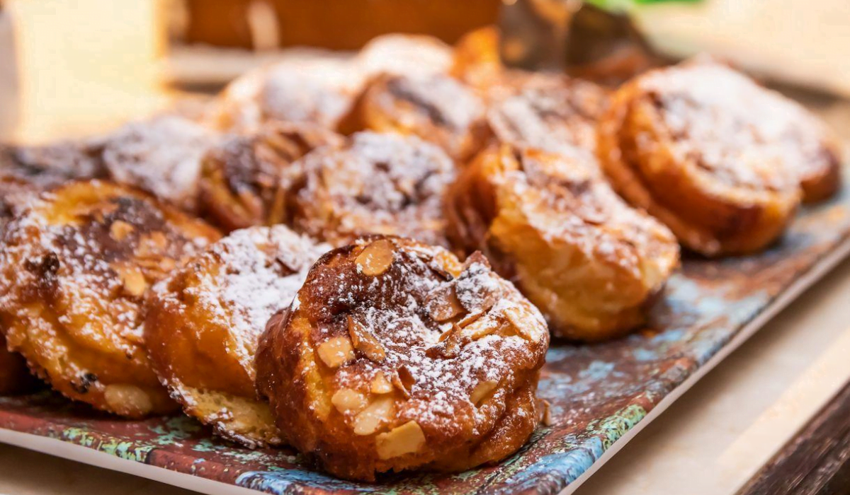 Receita de Rabanada de Forno no Tabuleiro