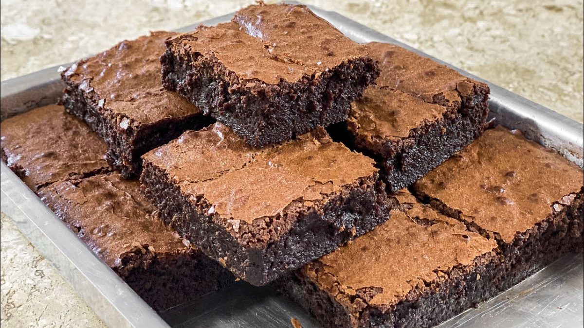 Receita de Brownie Simples
