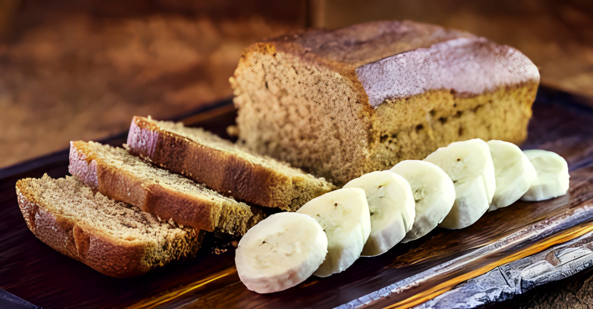 Bolo de Banana de Liquidificador