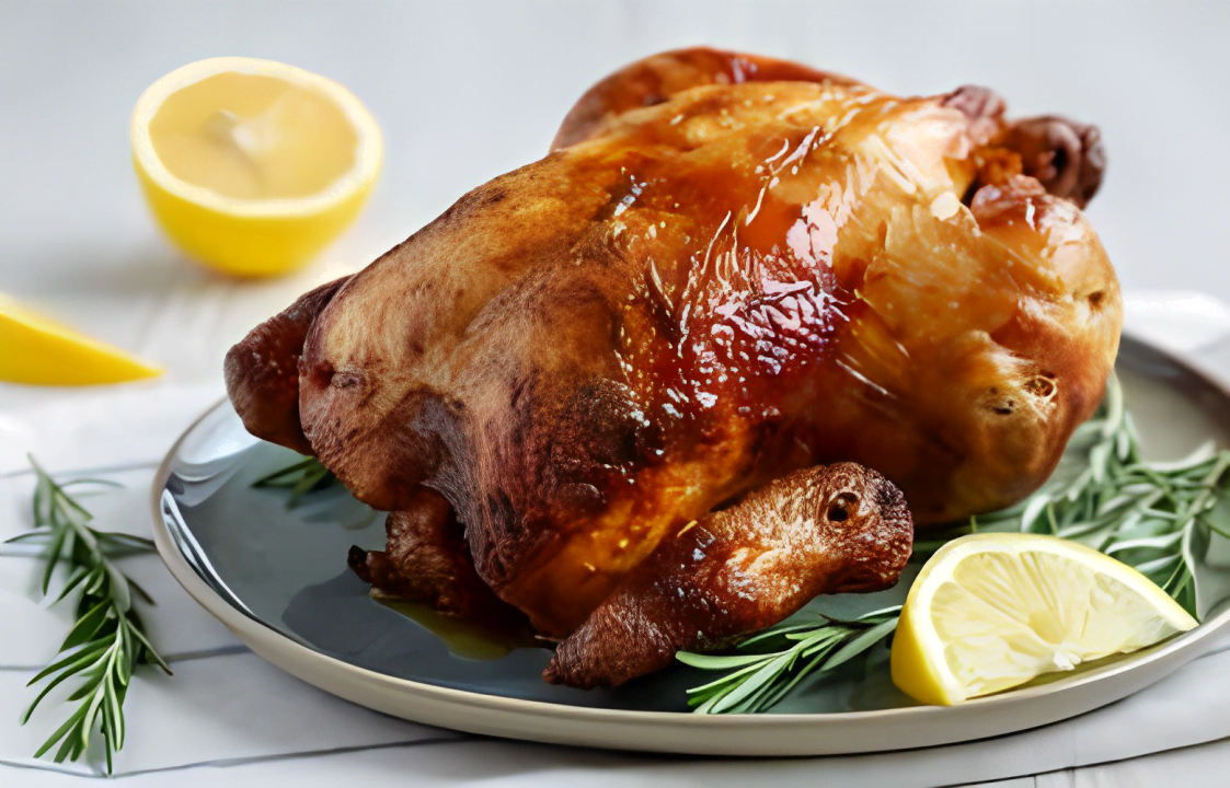 Receita Frango Assado com Ervas