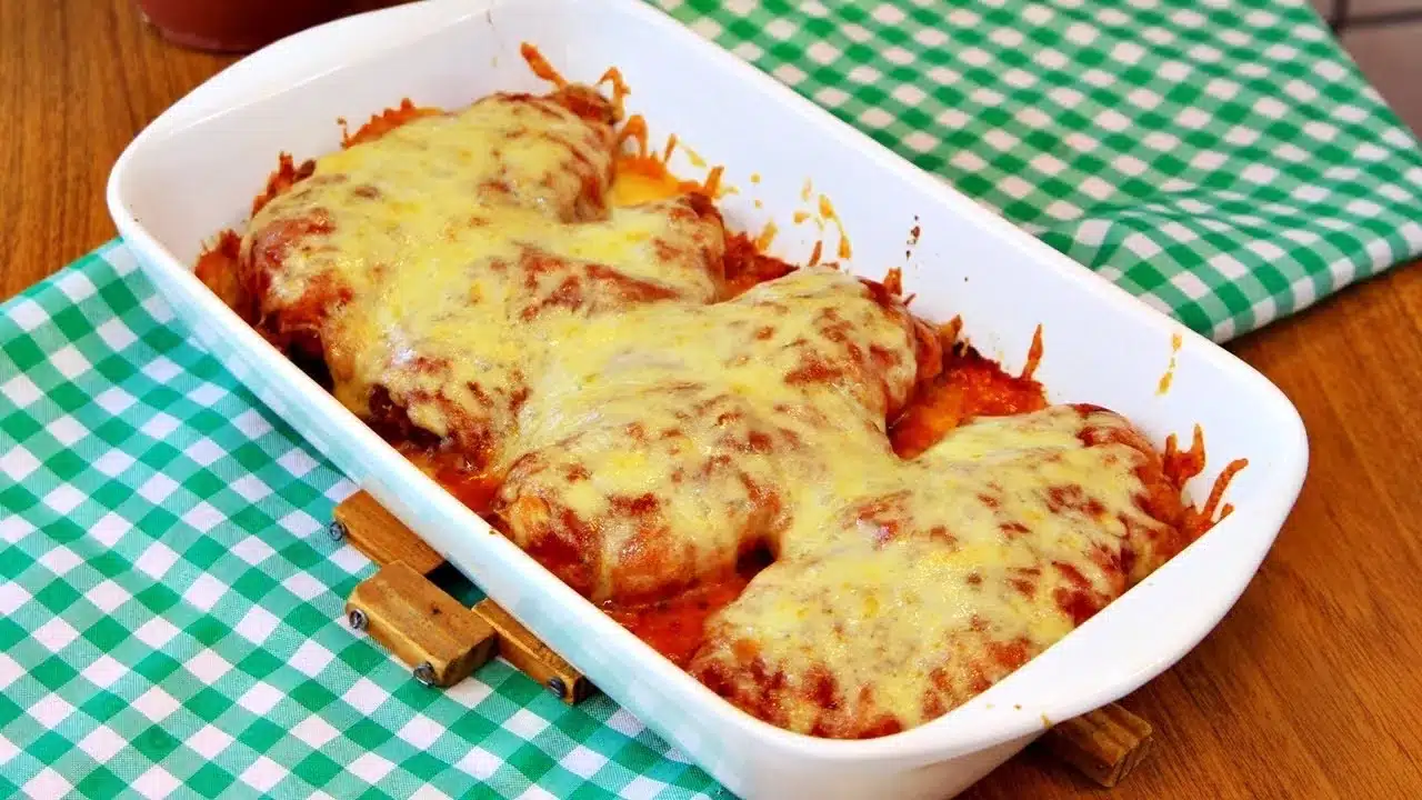 Receita de Filé de frango à parmegiana