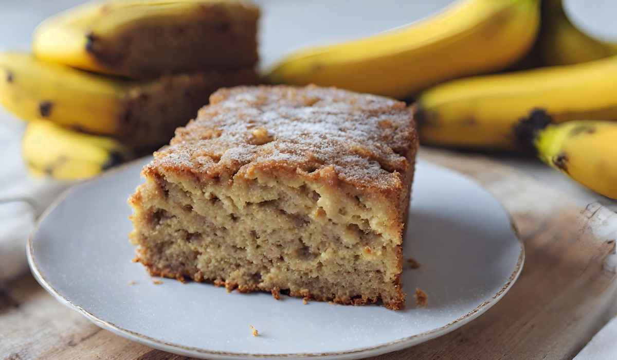 Bolo de Banana Fit com 3 Ingredientes: Uma Opção Saudável e Deliciosa