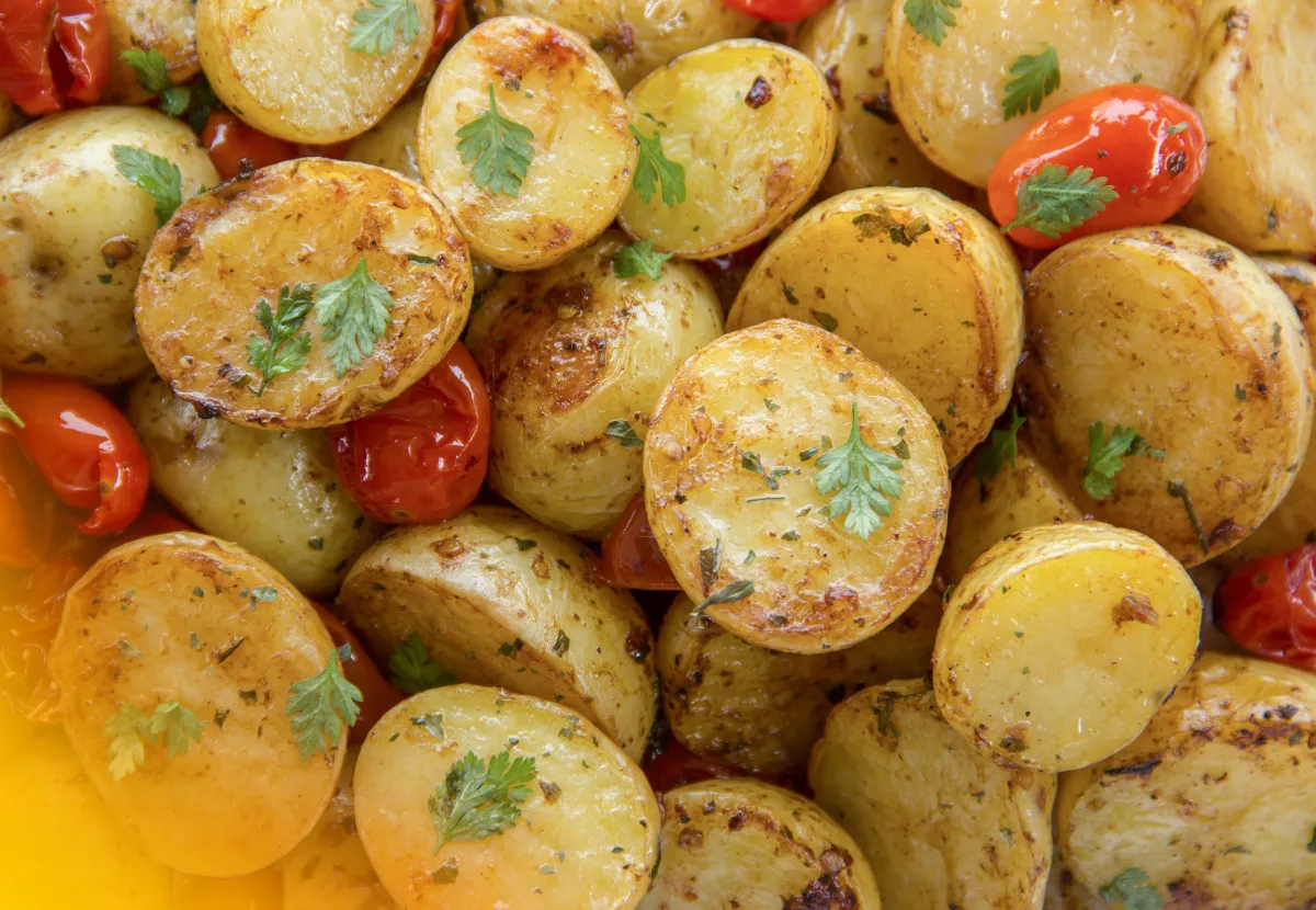 Como cozinhar batatinha no microondas