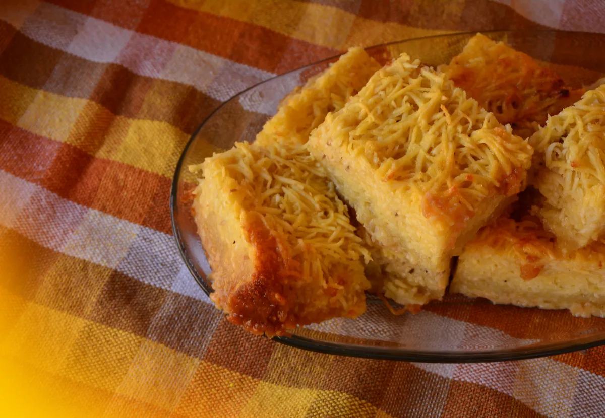 Receita de Bolo de mandioca