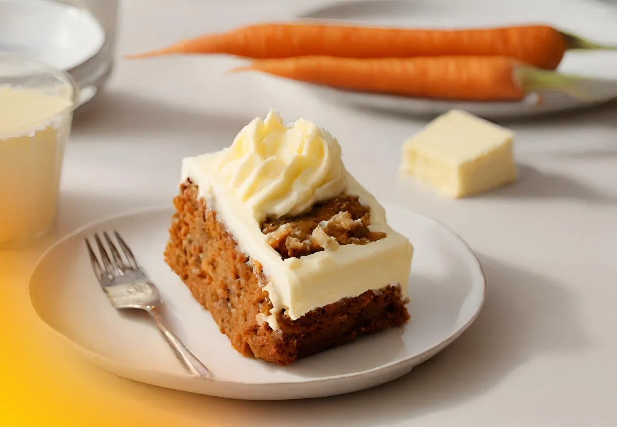 Bolo de Cenoura com Manteiga