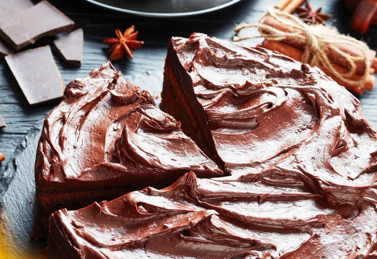 Receita de Bolo de Chocolate com Recheio e Cobertura de Ganache Incrível