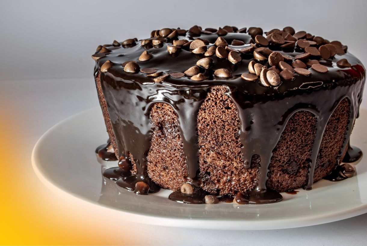 Receita de Bolo de Aniversário de Chocolate