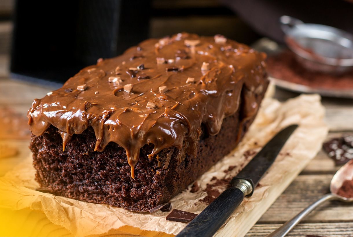 Receita de Bolo de Chocolate Molhadinho