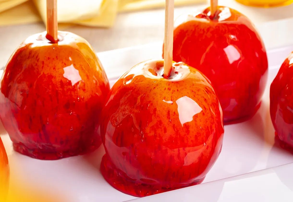 Receita de Maçã do Amor Clássica para Festa Junina