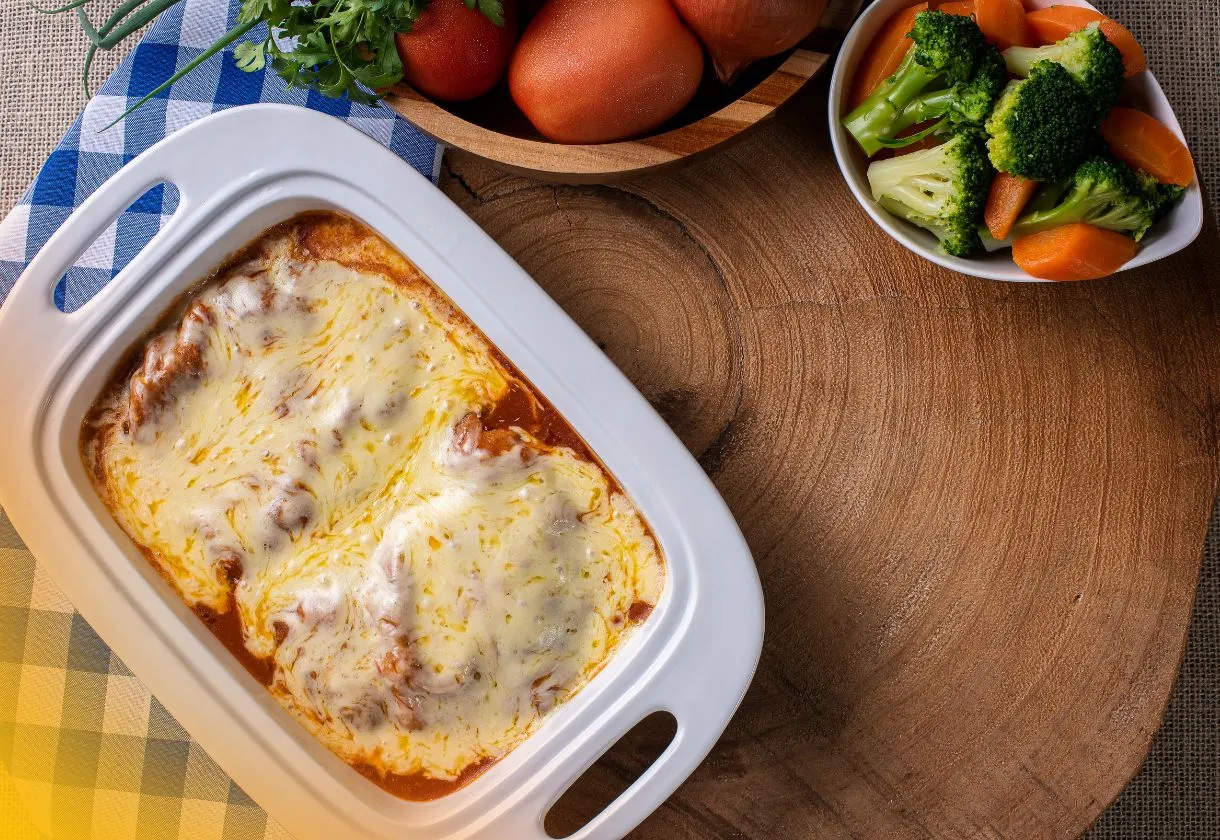 Receita de Berinjela à Parmegiana na Air Fryer