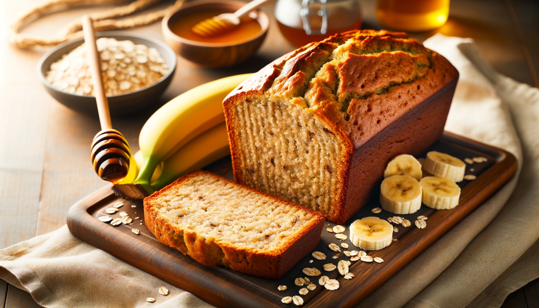 Receita de Pão de Banana Fit: Aprenda a Fazer em Casa com Ingredientes Saudáveis