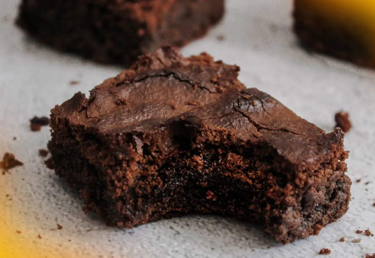 Receita de Brownie de Chocolate com Batata Doce