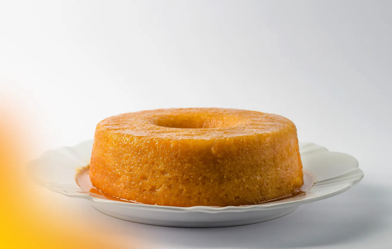 Receita de Bolo de Cenoura com Açúcar Mascavo