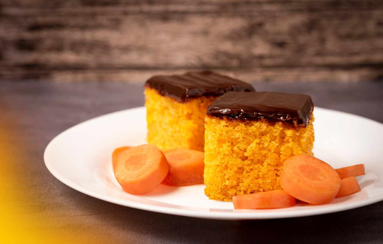 Receita de Bolo de Cenoura com Laranja de Liquidificador