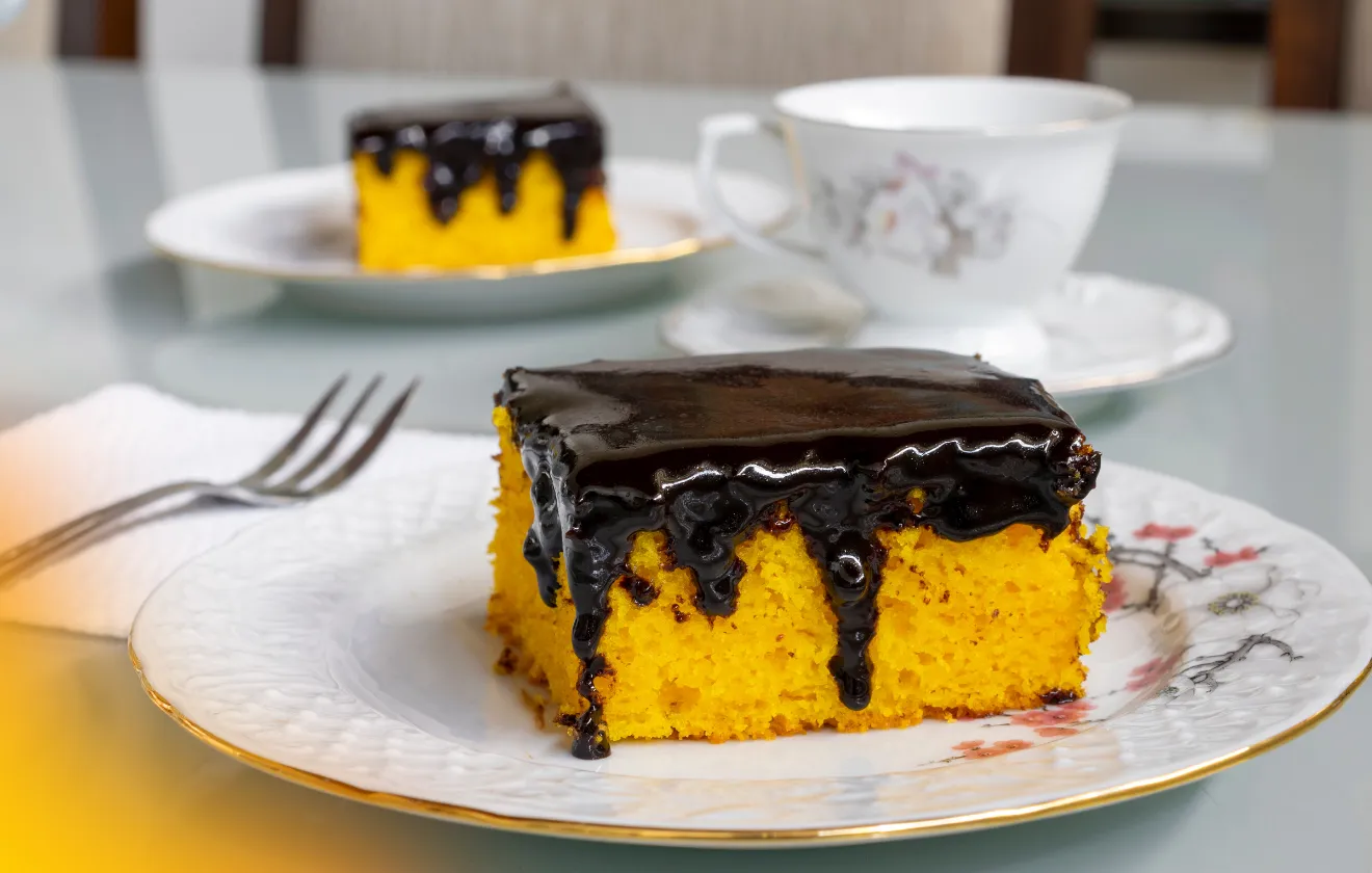 Receita de Bolo de Cenoura Sem Fermento no Liquidificador