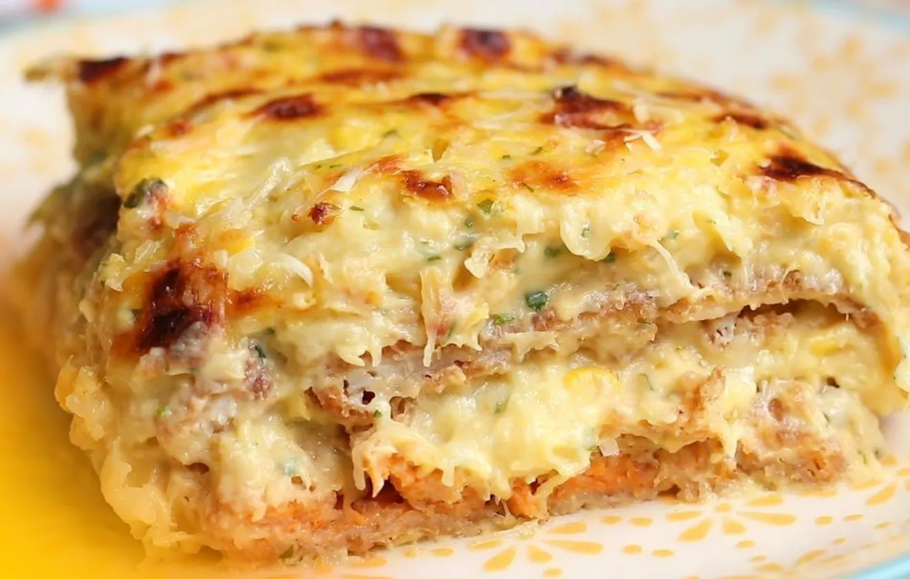 Receita de Frango com Creme de Milho Gratinado