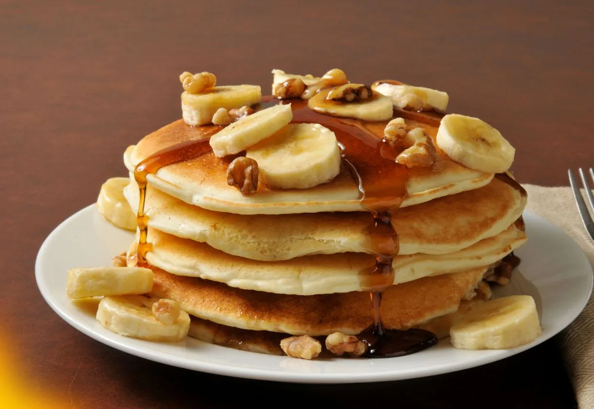 Receita de Panqueca Doce de Banana