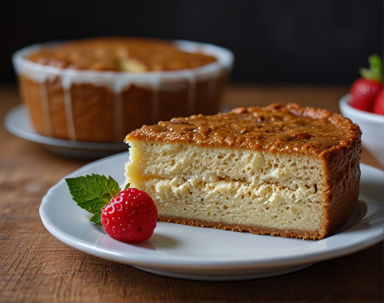 Receita de Bolo de Iogurte Natural Fit