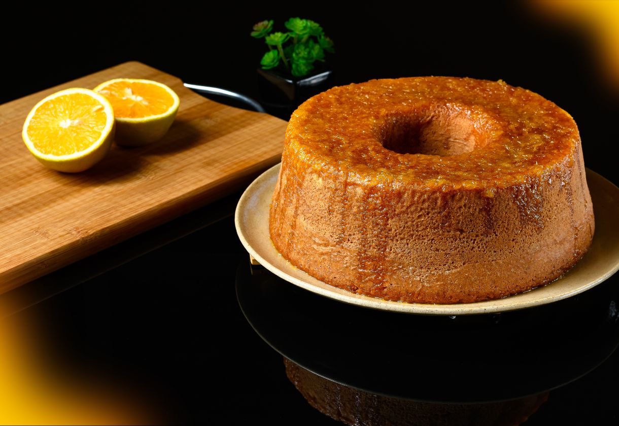 Receita de Bolo de Laranja com Manteiga