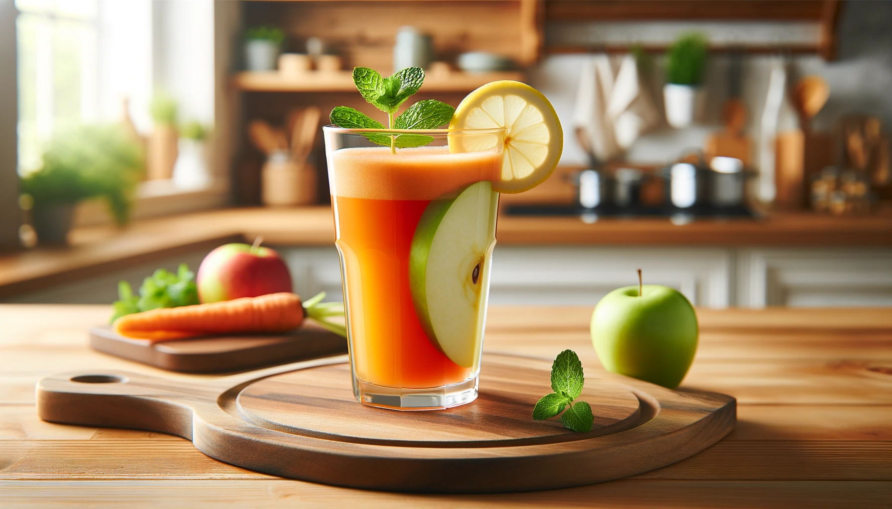 Descubra como Equilibrar sua glicose com este suco poderoso de maçã com cenoura