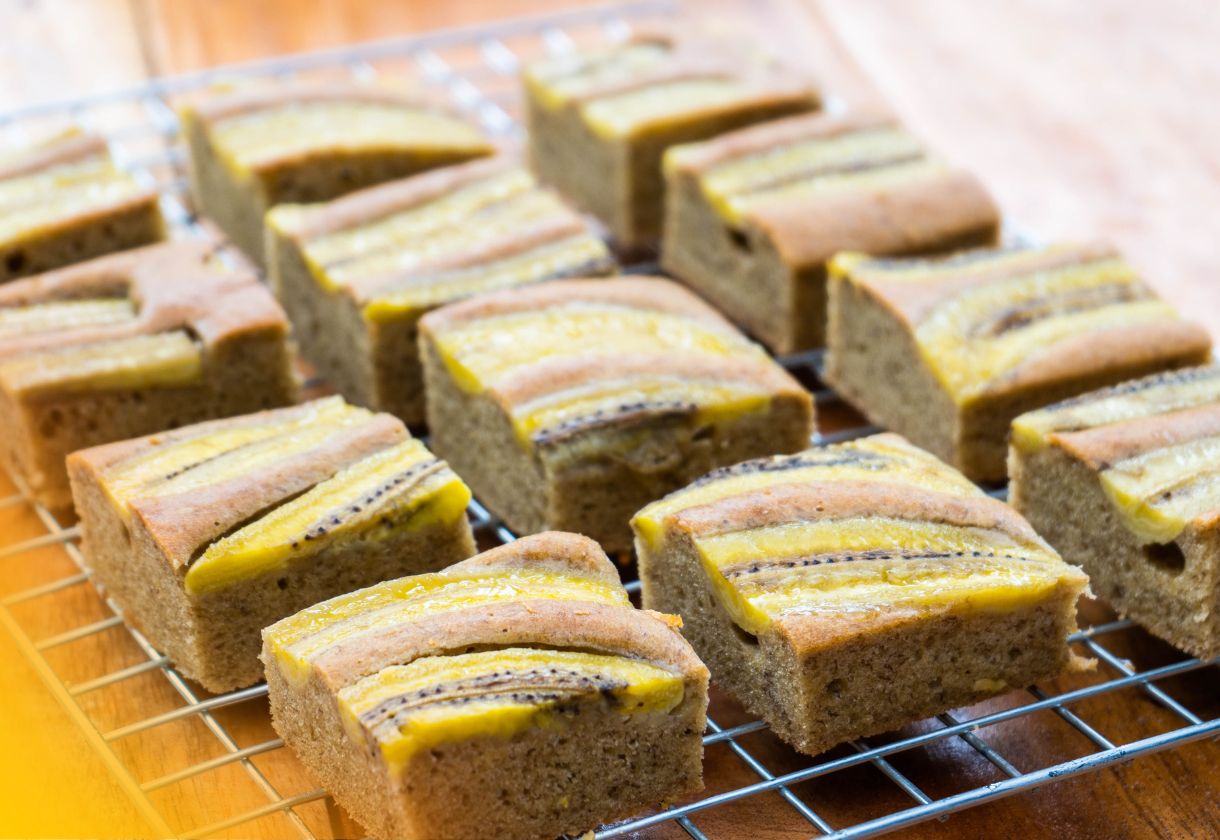 Receita de Bolo de Banana com Farinha Integral