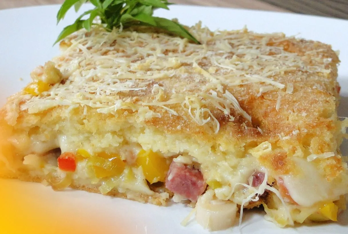 Receita de Torta Salgada com Farinha de Arroz