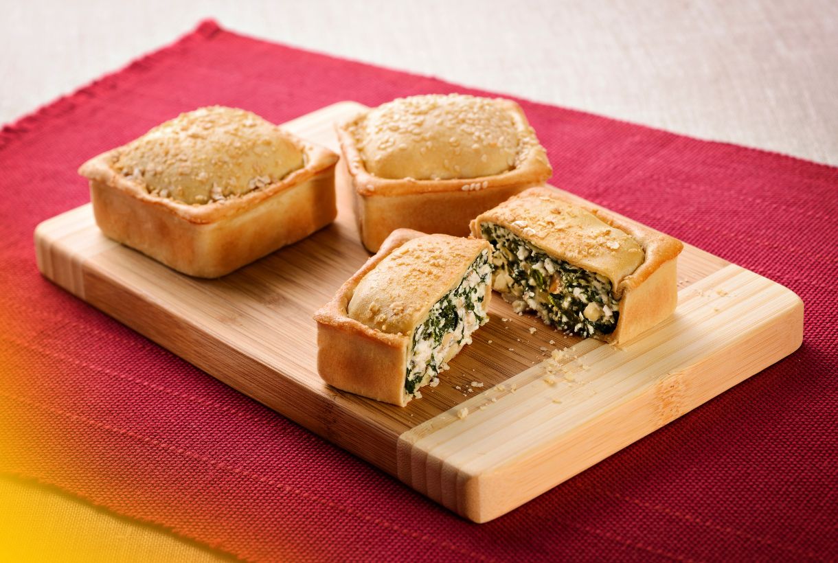 Receita de Torta de Cogumelos e Ricota