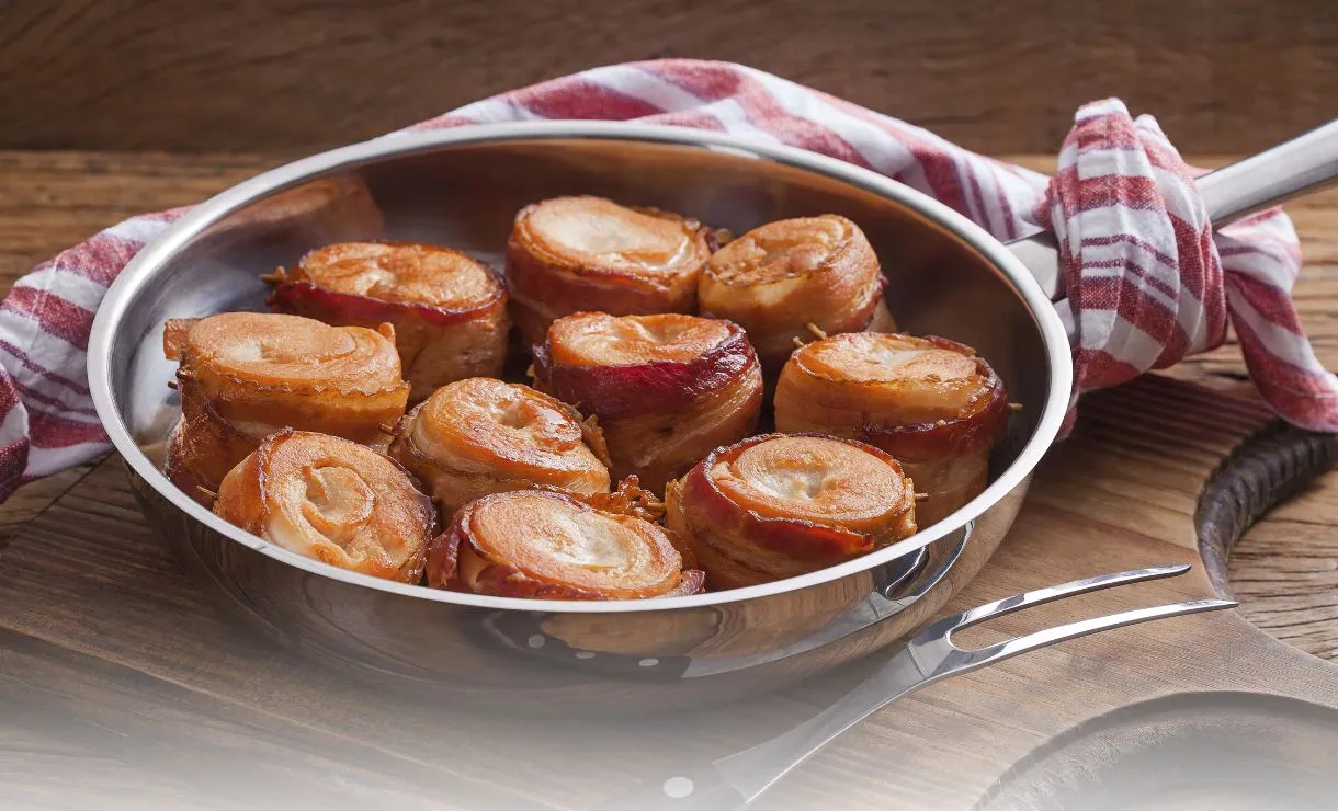 Aprenda a Fazer Medalhão de Frango Suculento e Crocante com Bacon