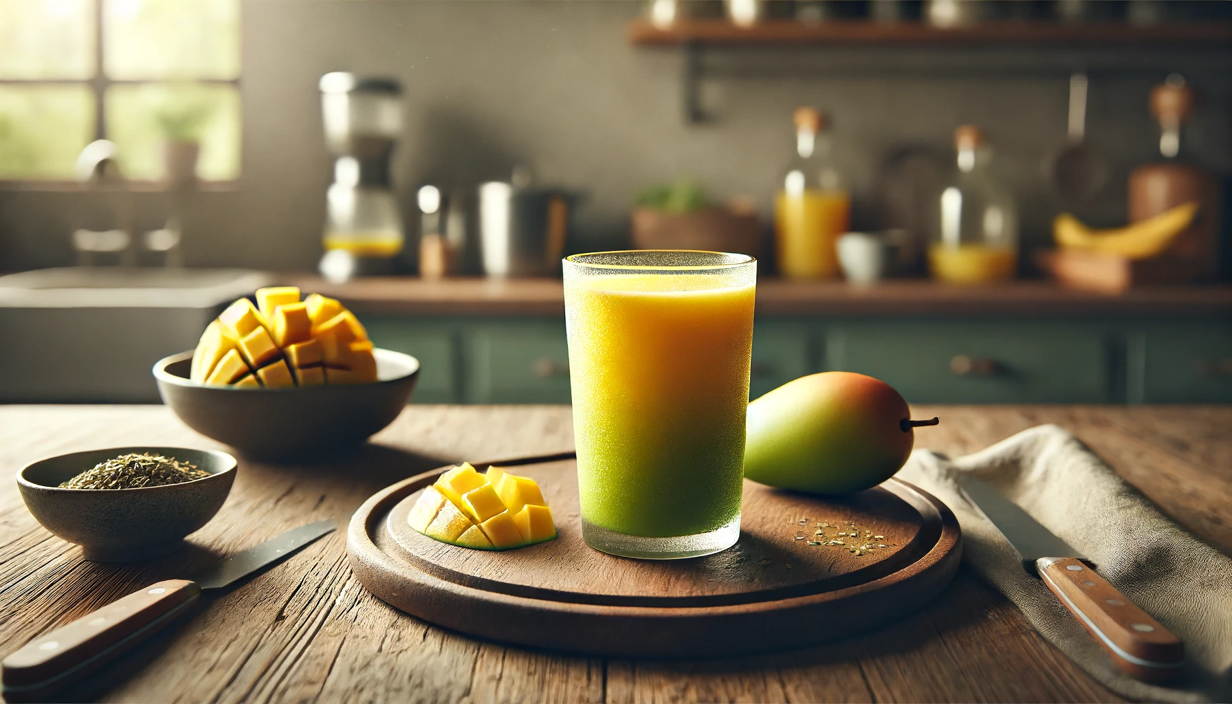 Descubra o Segredo do Suco de Manga com Chá Verde para Equilibrar a Glicose Naturalmente