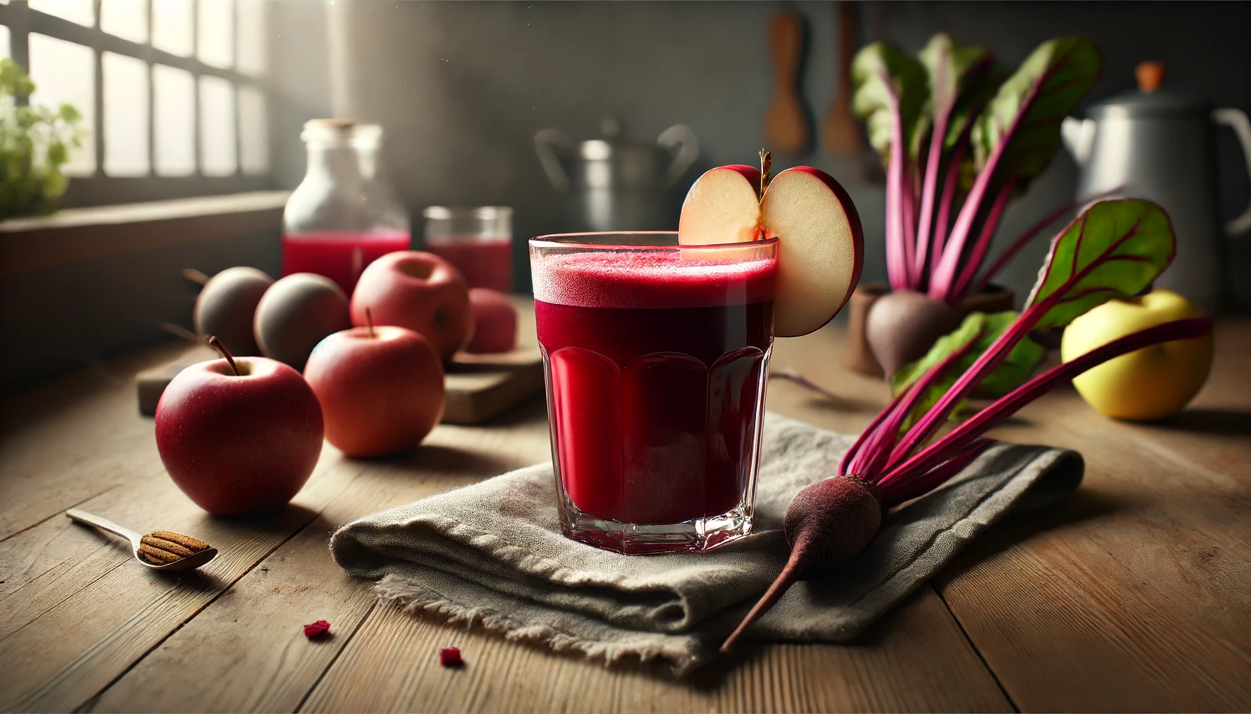 Receita de Suco de Beterraba com Maçã: Equilibre sua Glicose com Esta Bebida Deliciosa