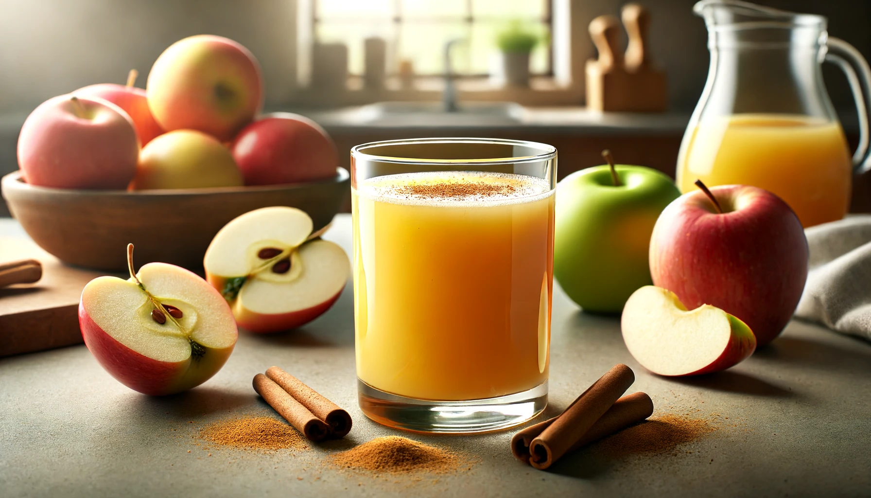 Receita de Suco de Maçã com Canela: Um Delicioso Aliado no Controle da Glicose