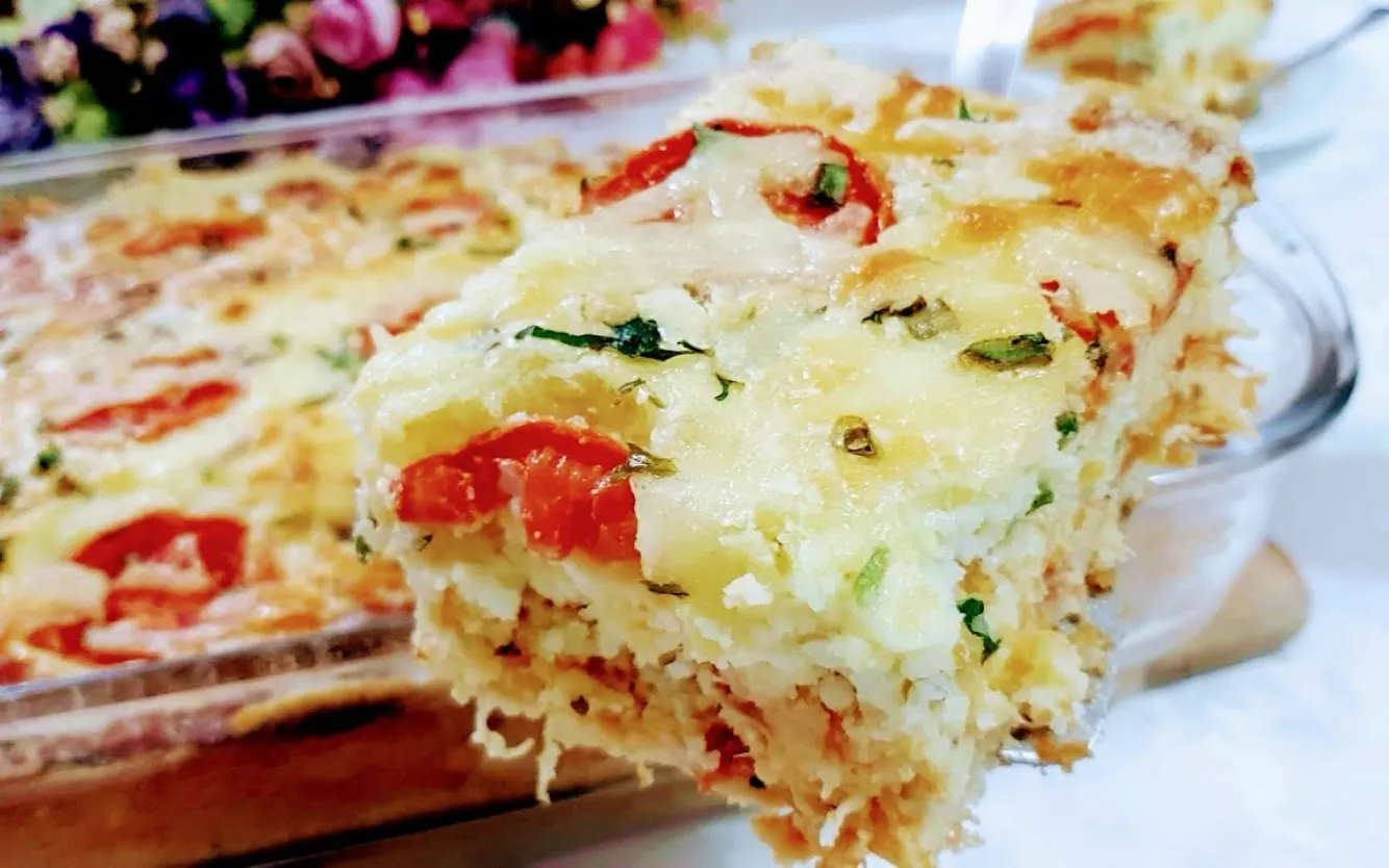 Receita de Torta Salgada Sem Glúten: Fácil, Rápida e Incrivelmente Saborosa!