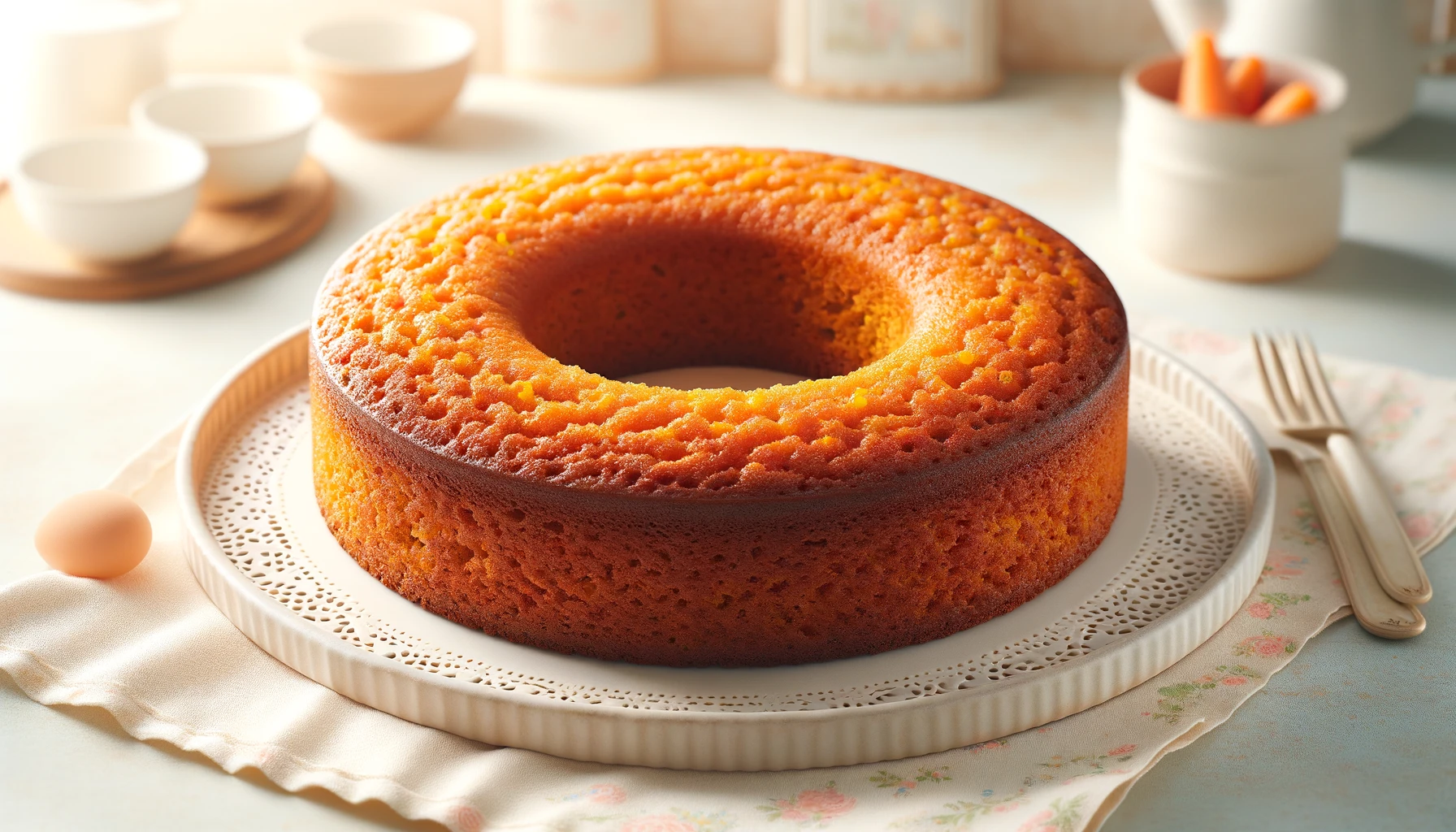 Com a Chegada do Inverno, Bolo de Cenoura com Farinha de Mandioca Vira Sensação nas Cozinhas Brasileiras