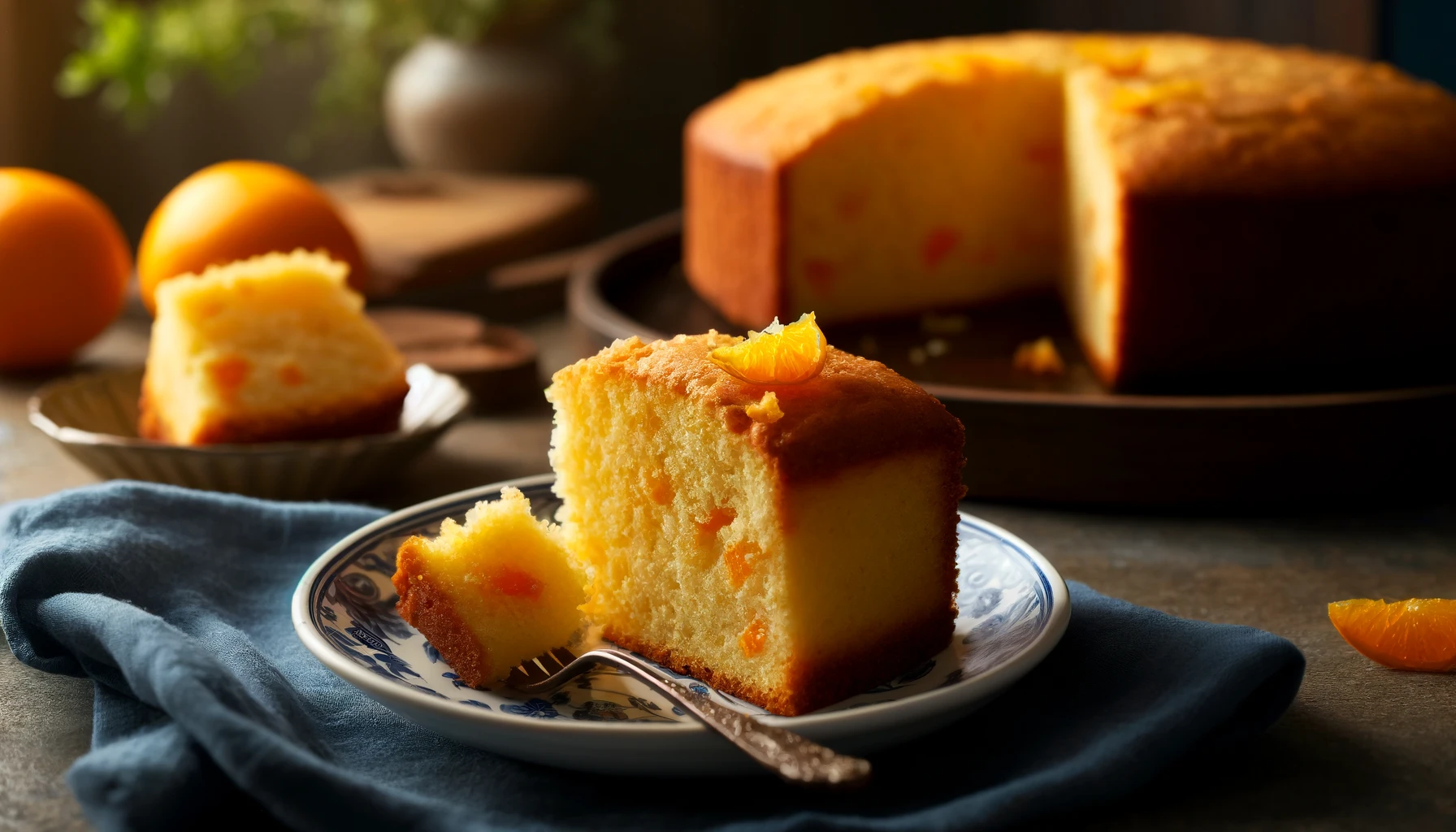 Veja como Preparar Delicioso Bolo de Laranja com Farinha de Arroz e Polvilho Doce