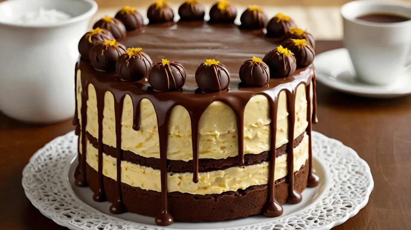 Receita de Bolo de Chocolate com Recheio de Maracujá: Uma Delícia Irresistível