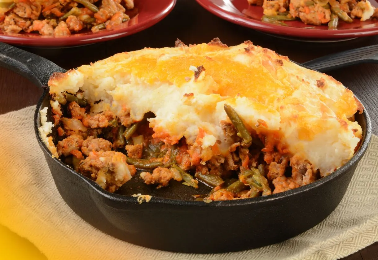 Receita de Escondidinho de Mandioca