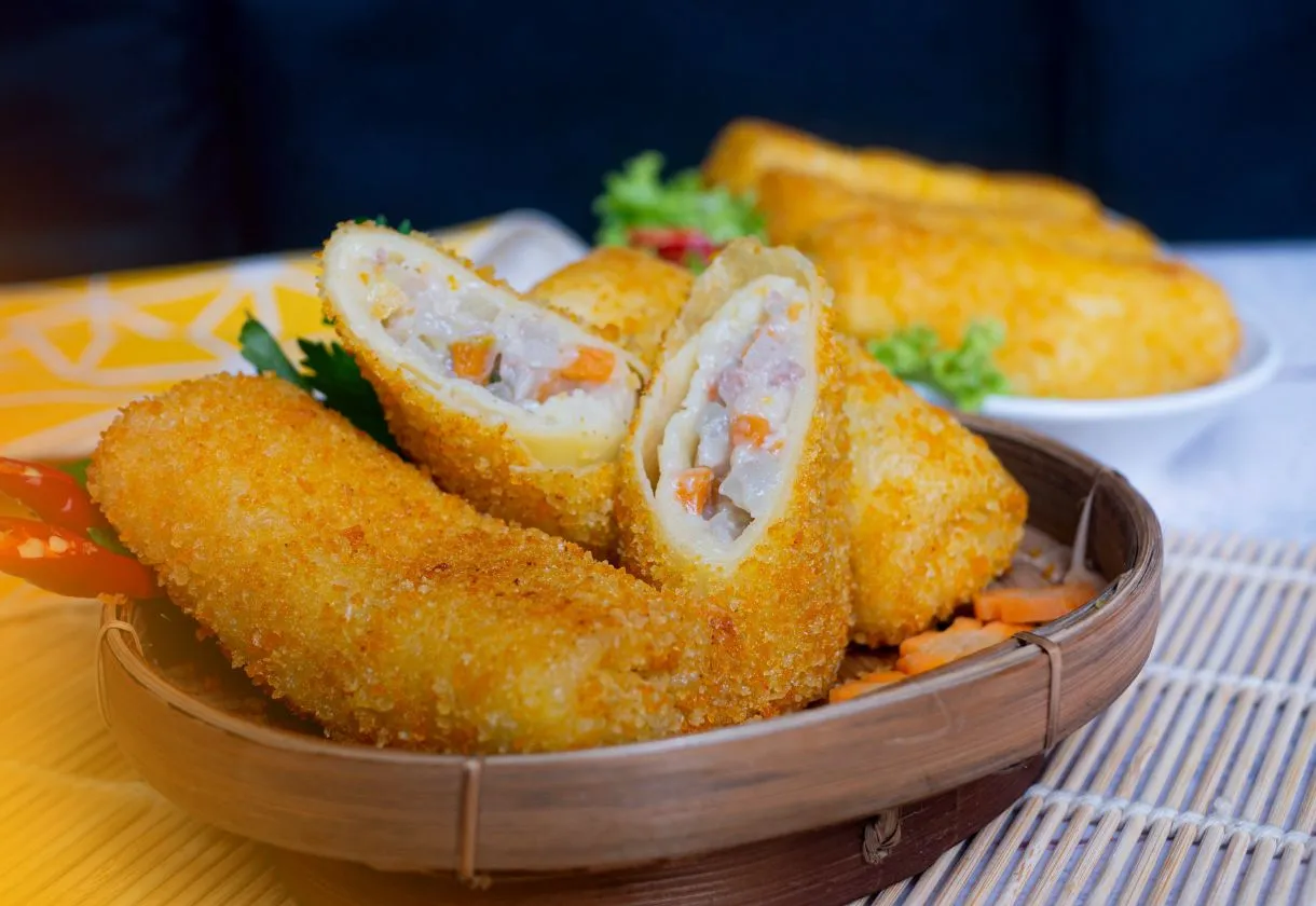 Receita de Risoles de Presunto e Queijo