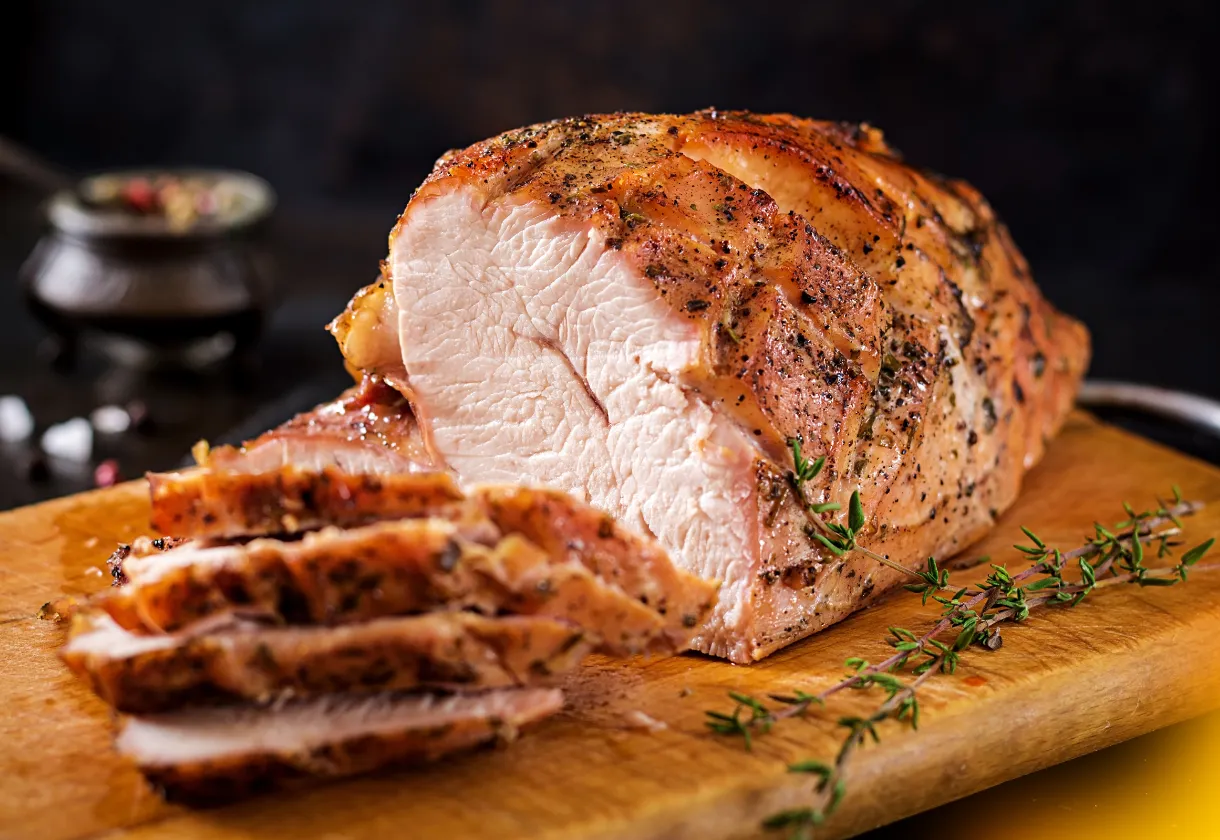 Receita de Pernil Assado no Forno Suculento