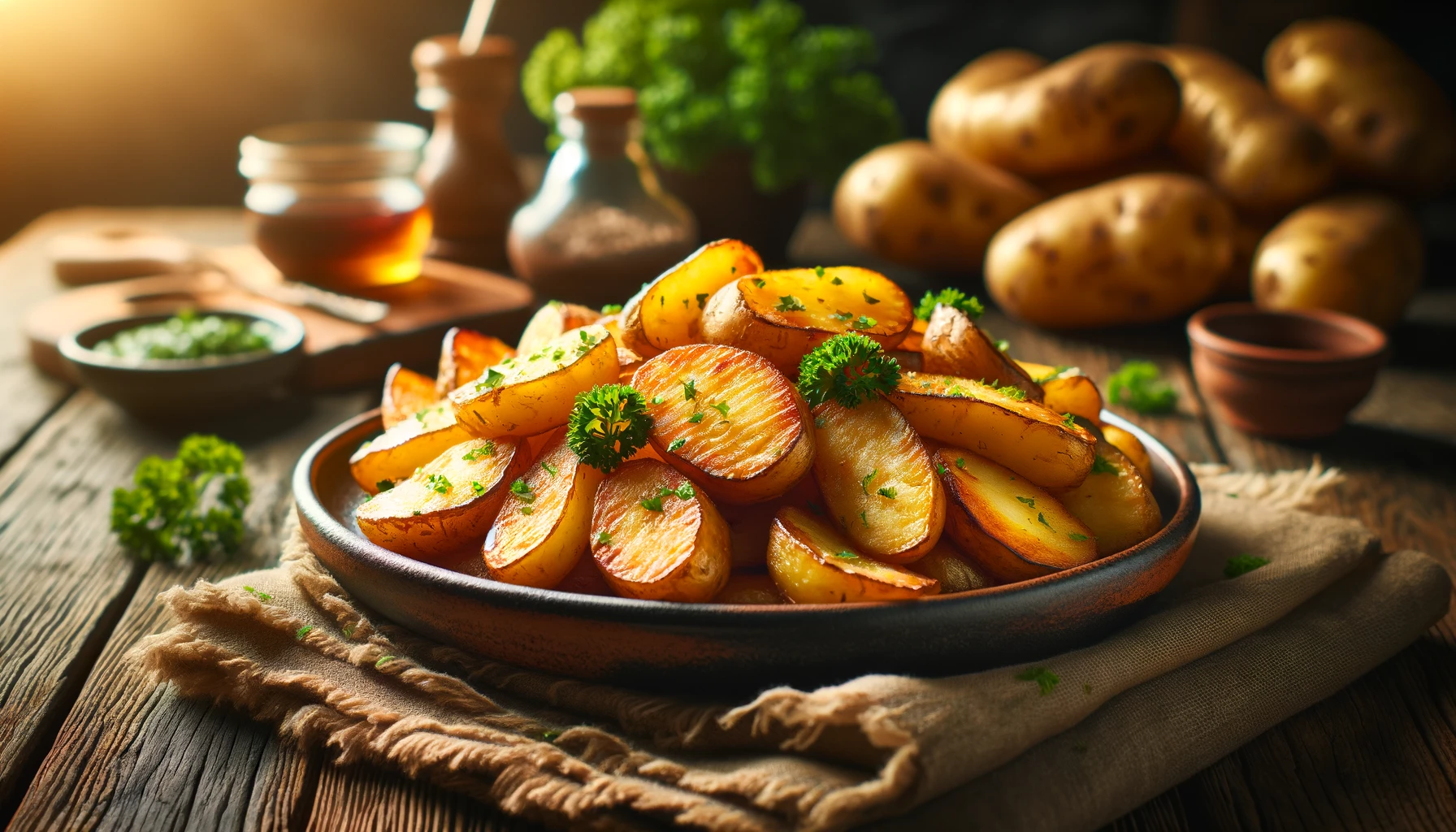 Receita de Batata Baroa à Dorê