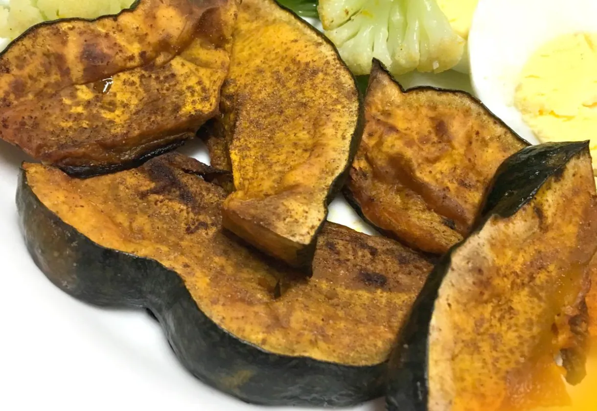 Receita de Abóbora Cabotiá Assada com Ervas Aromáticas