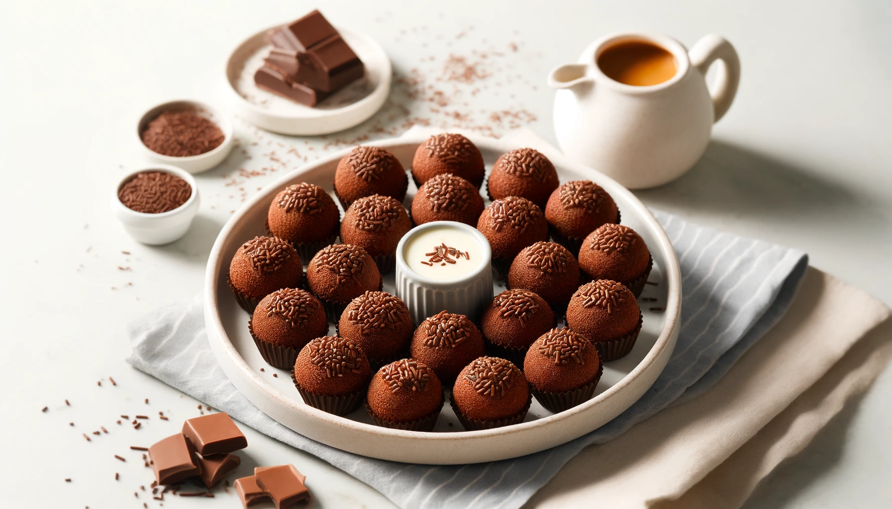 Receita de Brigadeiro Sem Leite Condensado