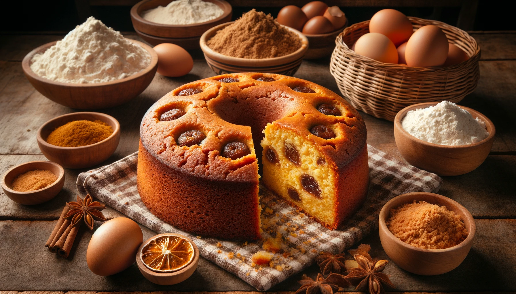 Bolo de Fubá Fofinho e Úmido de Liquidificador com Goiabada