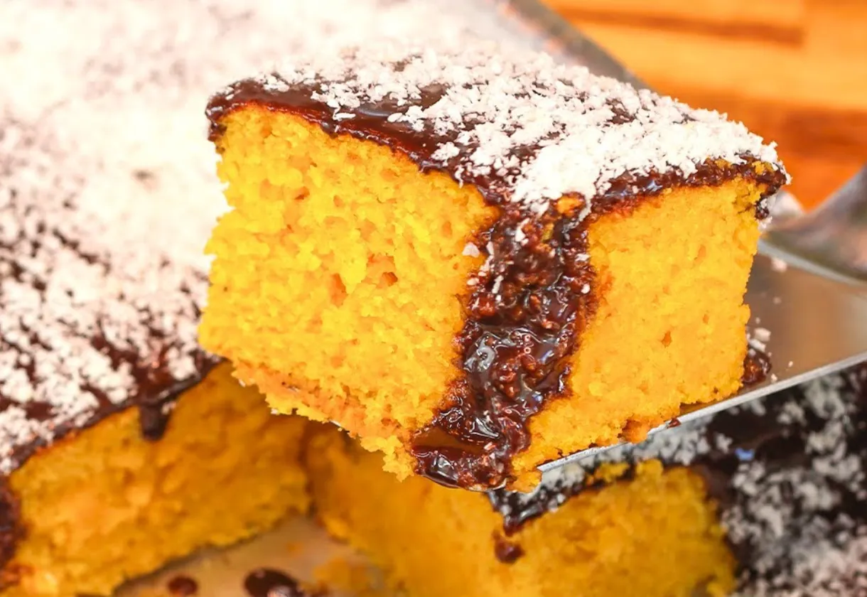 Receita de Bolo de Cenoura com Óleo de Coco
