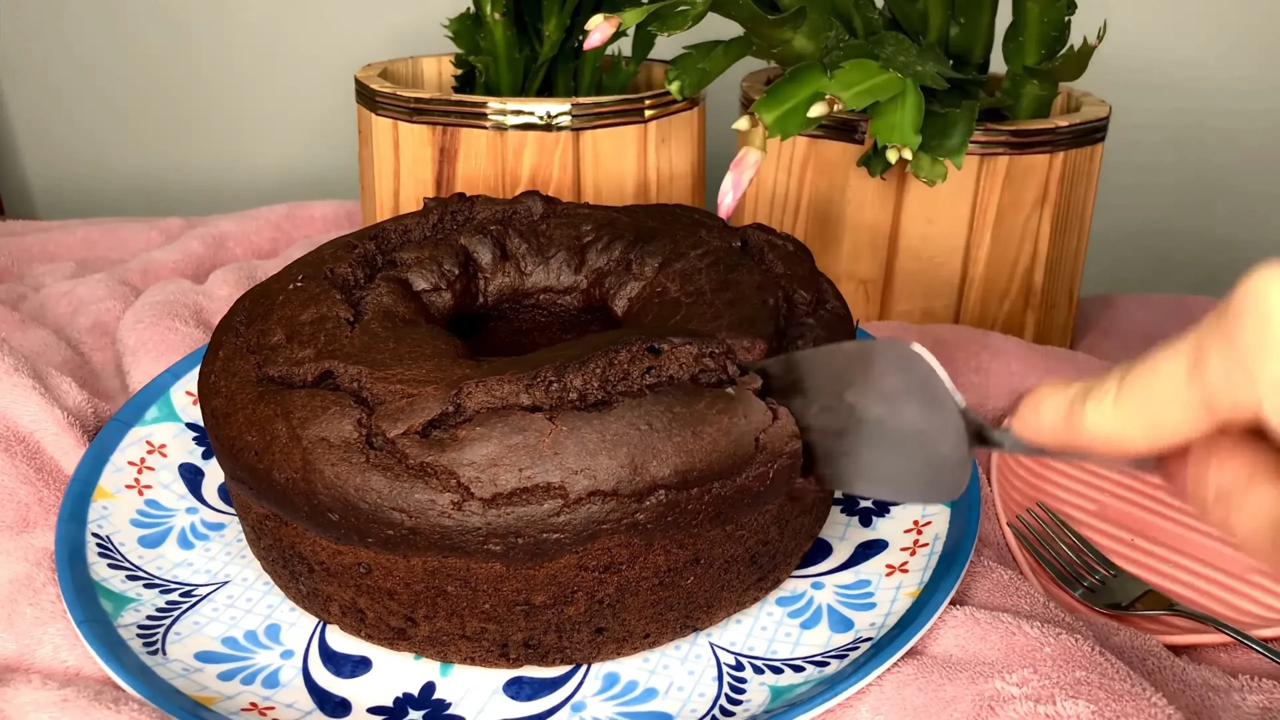 Receita Saudável de Bolo de Chocolate Sem Açúcar, Glúten e Lactose