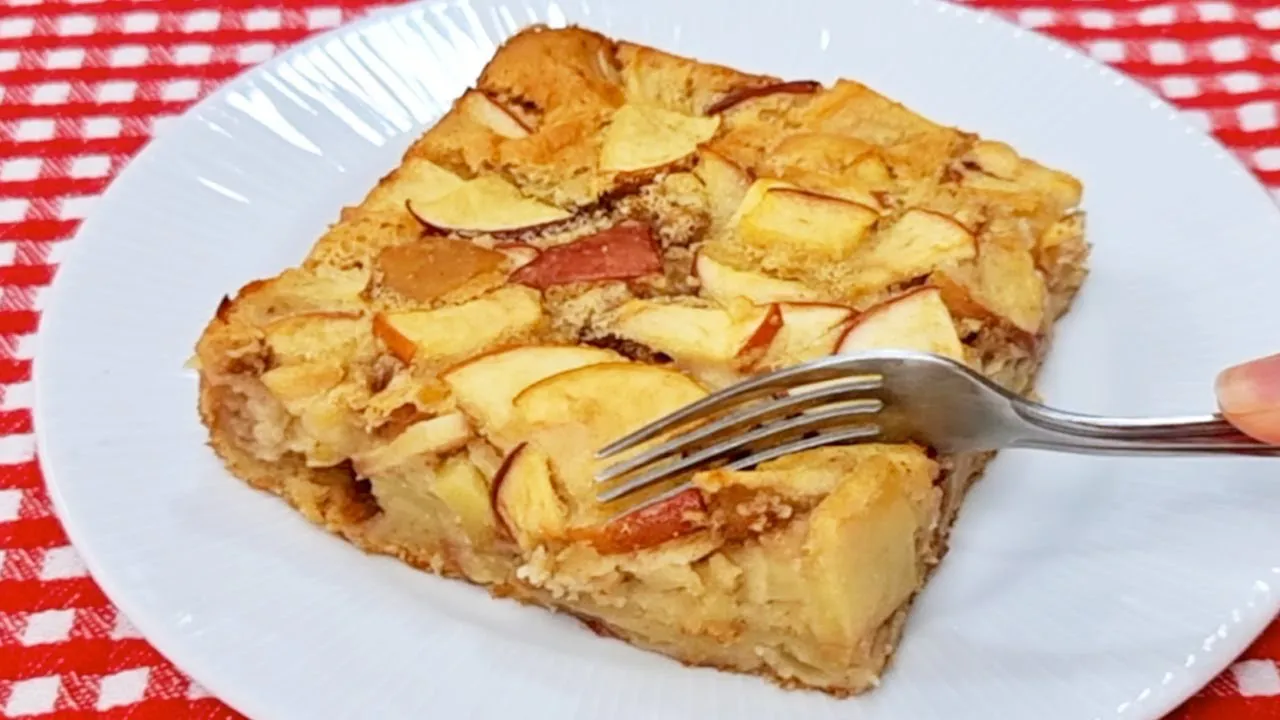 Delícia Fit: Bolo de Maçã Low Carb, Sem Lactose e Zero Açúcar em Poucos Minutos